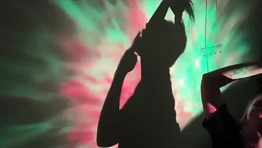 Echter sex in einem nachtclub
