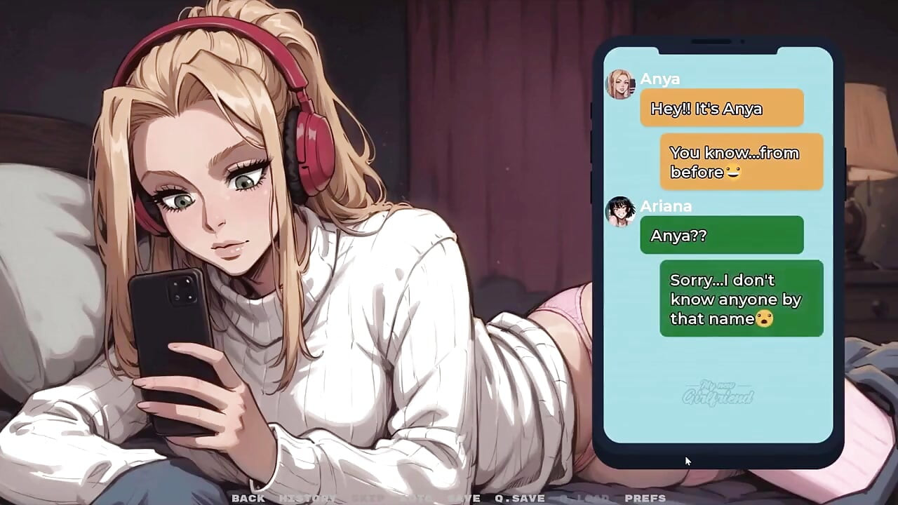 Yeni Kız Arkadaşım Oyunu Taboo Hentai Bölüm 46 Kız arkadaşımla sevişirken güzel kız kardeşim yan odada mastürbasyon yapıyor!