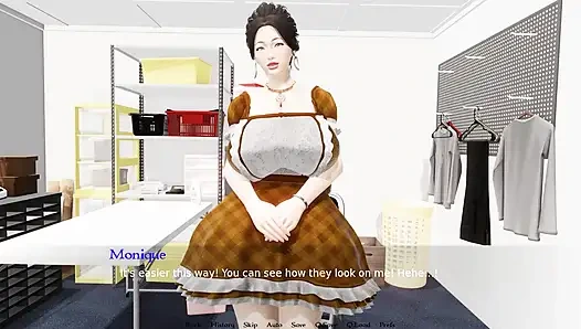 Трахаю французскую милфу - связанная похоть No7 - геймплей