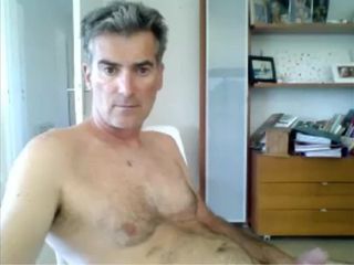 french step dad strips down and cums