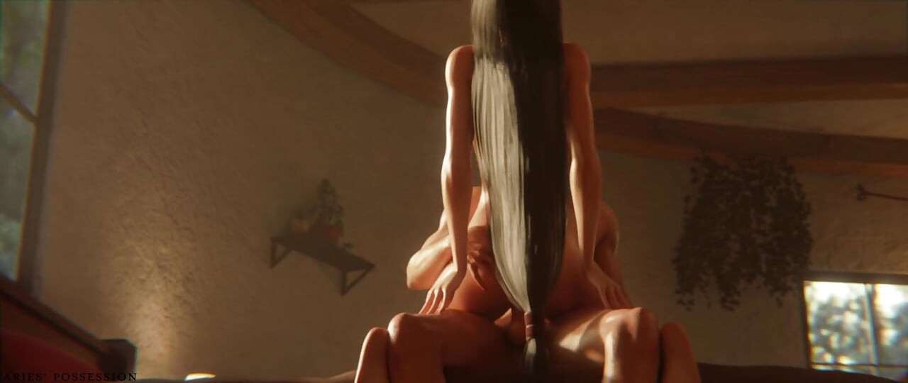 Tifa Lockhart rucha się z chłopakiem przyjaciół