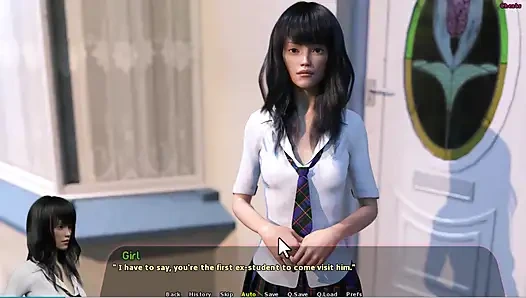 Haley hikayesi #10 - Haley sıska yüzmeye gitti. Asriane Stephanie Johannes sakso çekiyor.