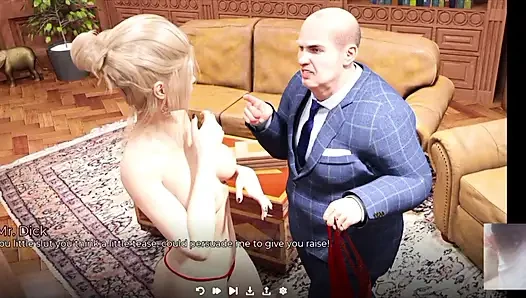 Orta yaşlı seksi üvey anne terfi için patronu tarafından sikiliyor ve üvey oğlu izliyor!!