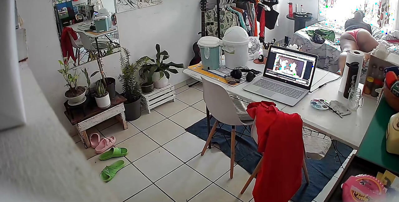 Im zimmer meiner frau, Während ich weg bin