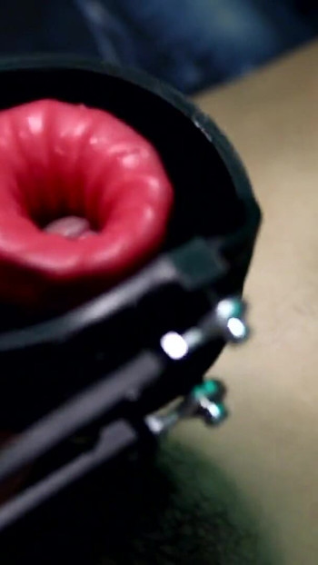 Iconic moment from "Automatic masturbator and great orgasm"
