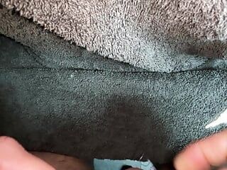 POV putting big dick in flat chastity cage with urethral plug Pt.2