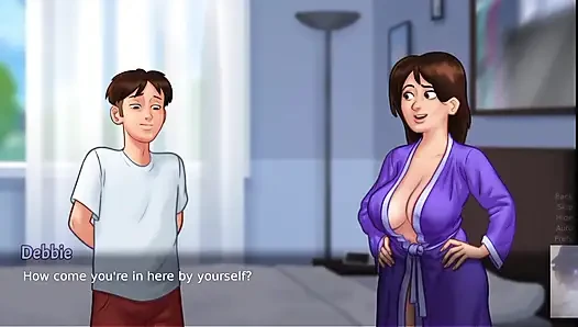 Orta yaşlı seksi üvey annem beni külotuyla mastürbasyon yaparken yakaladı ve sonra bana katılıyor!