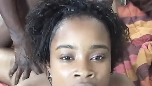 Vintage black pussy fucking big black cock sucking