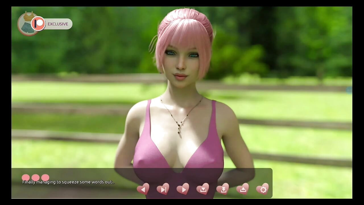 Helping the hotties # 2: Johannes sah Bellas möpse, während sie sich anzieht