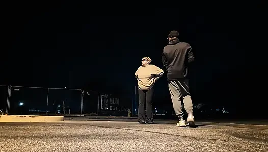 Thick BBW Wife Public Sex on a Chilly Morning! Badblondiemonroe