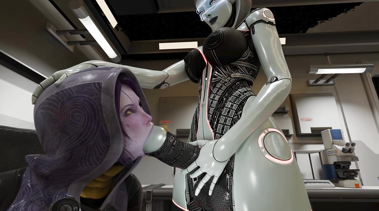 sladká Futa šuká Lařinou pusu a stříká do 3D