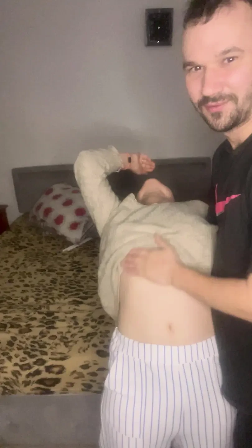 I Suck My Stepdad's Dick and Fuck Him Because I Haven't Seen Him in a Long Time.