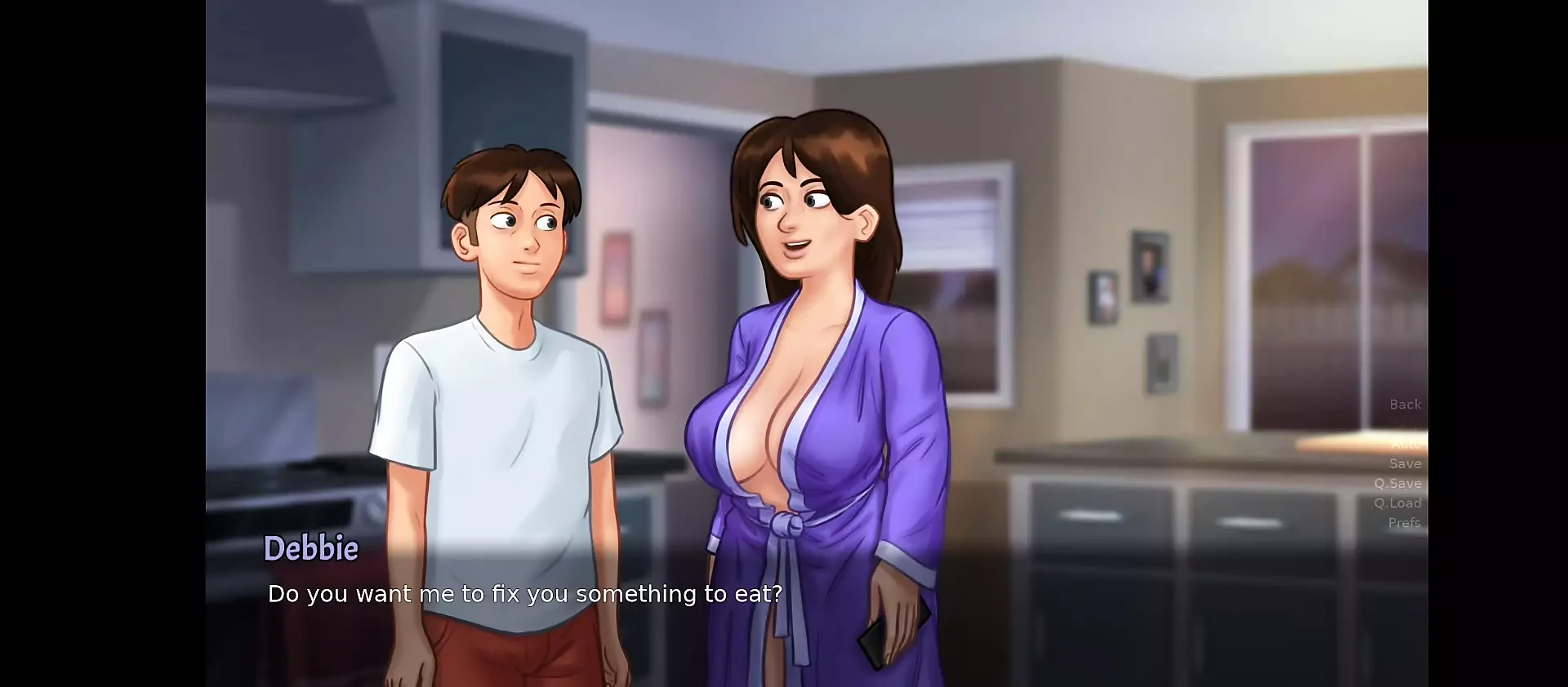 Summertimesaga Gameplay - Part 2 - Walkthrough of game - Big boobie judith scene