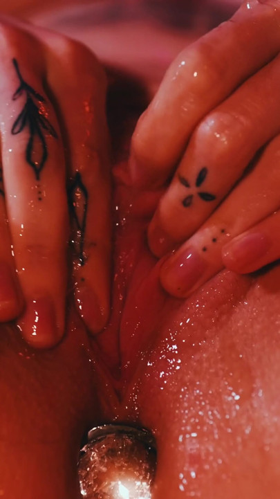 Cinematic 6K Masturbation, ASMR Orgasm, Plugged & Dripping Wet | Clip 3