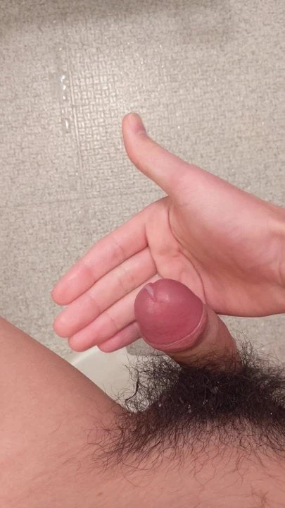 Masterbate in bathroom