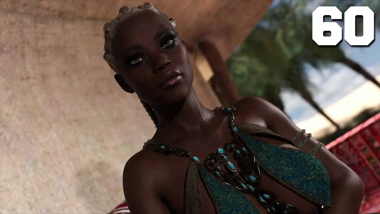 The Lust City 60 - Black Goddess Wants My White Cock