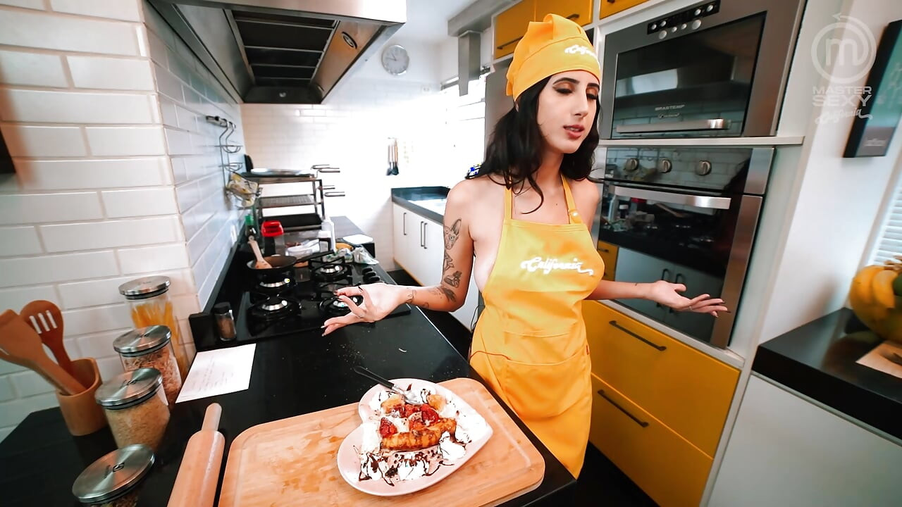 Hot lesbian Latinas cooking - Part 2 - SFW
