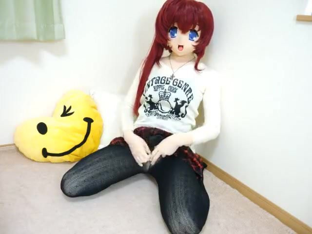 kigurumi stroking