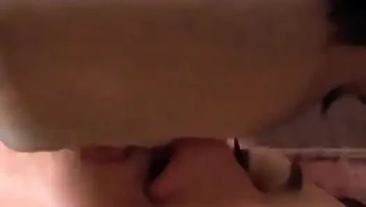 Horny Brunette Goes From Shy to Slutty