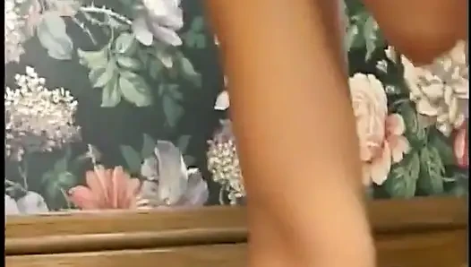 Beautiful Young Sweet Perky Tit Brunette Has All Her Holes Offended by Big Dick