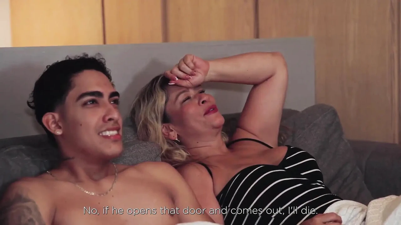 Step Stepmommy Gets Horny and Ask Him to Fuck While His Husband Is in the Bedroom