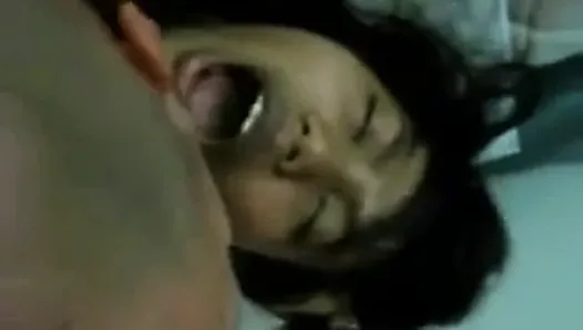 indonesian Maid Get Fucked By Her White Boss & His Friend