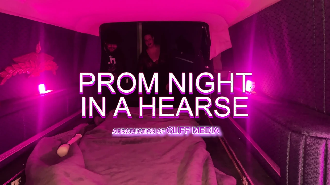 Prom night threesome in the back a Hearse -Cliff Media Productions