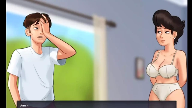 HELEN NEW CORSET - SUMMERTIME SAGA - GAMEPLAY