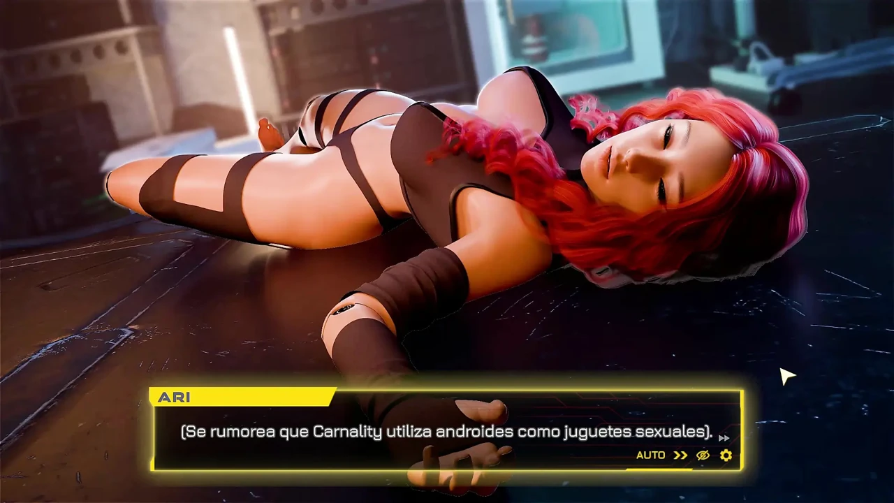 First Day With My Sex Robot Girl - STRAY GIRL