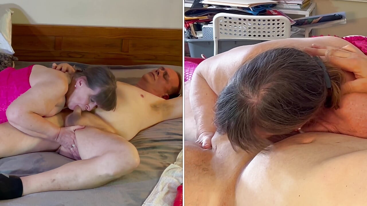 グラニーカルメン、私のフシアフェラチオ楽しさ!