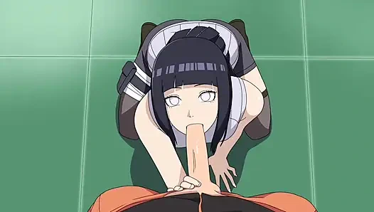 Hinata - nyepong kontol nikmat banget