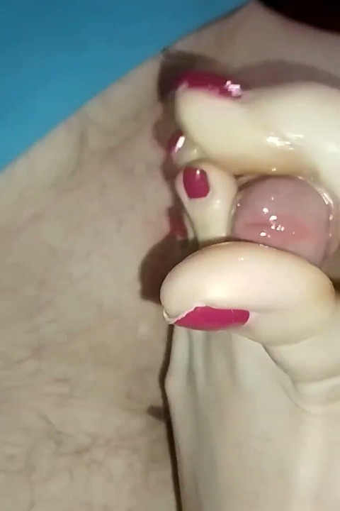 I Relax It with a Special Massage Done with My Long Toes!!