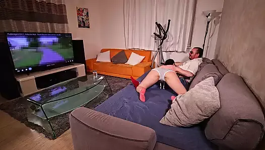 After my parents left, I caught my stepbrother watching porn Dada Deville