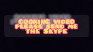Cookies en ik Skype, hij is geen video waard