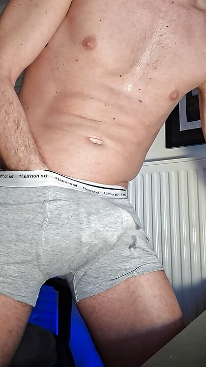 I hard in my boxers at the end of the day
