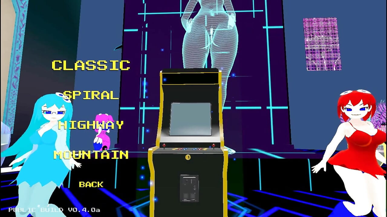Fantasmas de Pacman deciden follarme todos juntos, peleando por mi semen en sus bocas