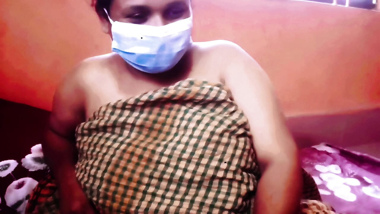 An Asian woman and a young Bangladeshi woman are seen engrossed in intense sex.