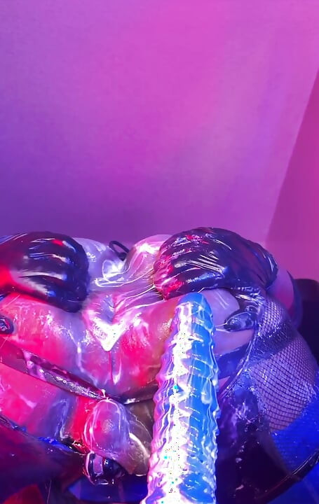 Gaping My Hole with Topped Toys Fantasy Dildo