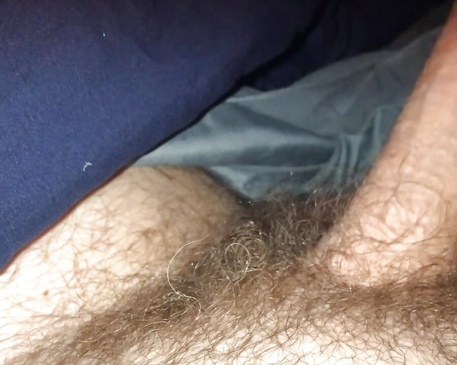Small cock jerking off to video of big cock cumming