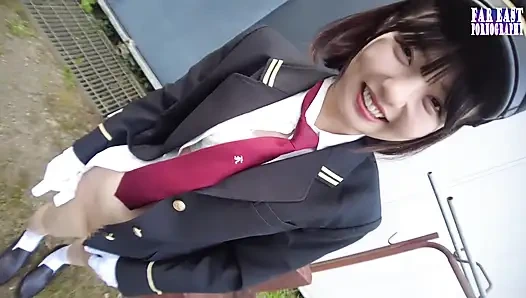 Rail-tease Rendezvous with a Short-cut Cutie Savoring Every Warm Drop Part.2