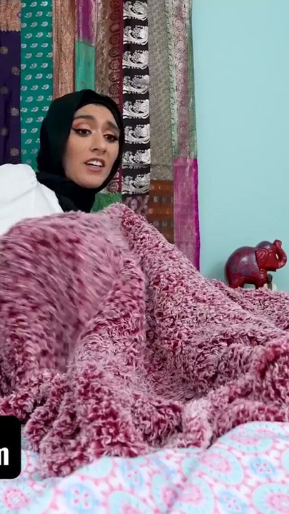 Fuck Math, Fuck Me! - Muslim Schoolgirl Masturbates & Gets Shagged in Her Bedroom - Hijab Hookup | Clip 2