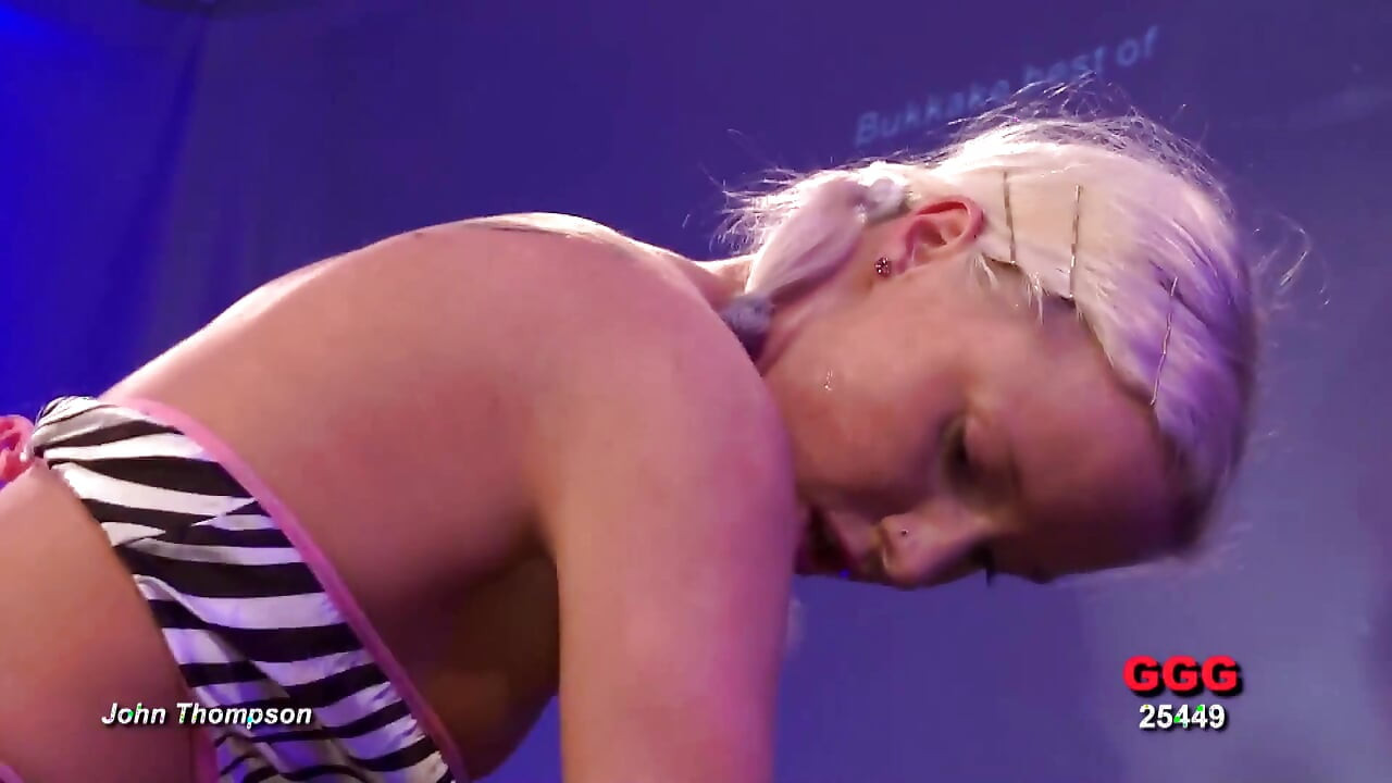 Wild Blonde Gets Hard Fucked in Pussy and Mouth!