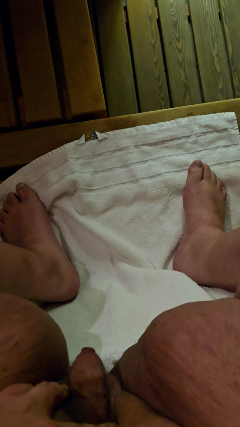tiny dick in public hotel sauna