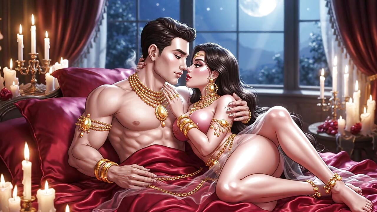 Steamy Cartoon Romance - Prince & Seductive Princess Intimate Compilation