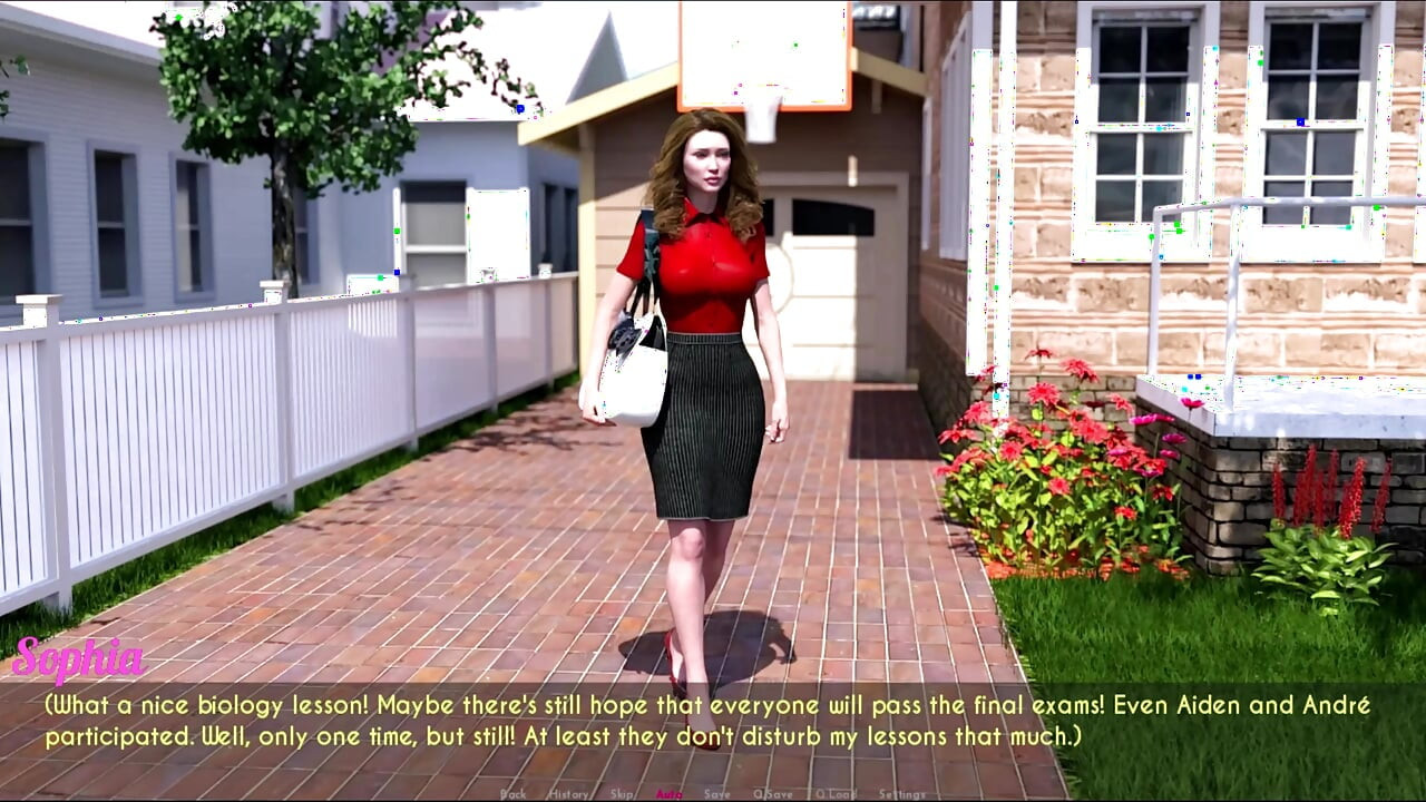 Dia 4 - Parte 2 - Sophia tem uma empregada sexy trabalhando para ela