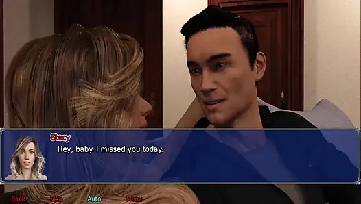 The office wife #24 - Stacy got fucked by the guys at work...Jason fucked stacy in the car and a stranger joined in.