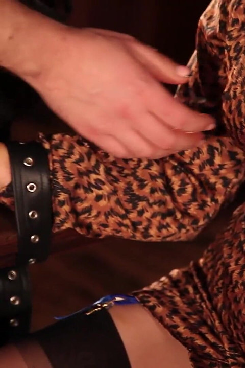 Bound and Aroused in the Chair