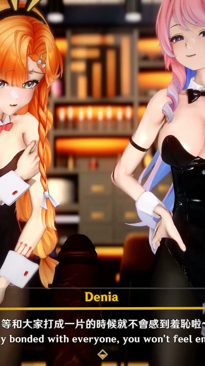 Wuthering Waves - Sigrika and Denia Naughty Club Party Fuck - 3D Hentai Animations
