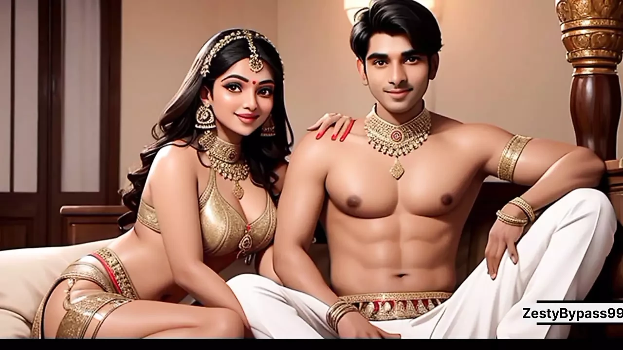 Desi Indian stepsister fucked by stepbrother under the pretense of giving message