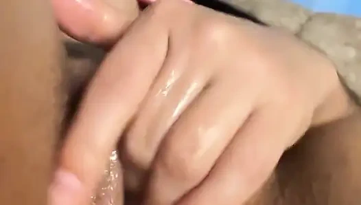 Big Pink-latin Tits Squirts Her Tight and Huge Pussy